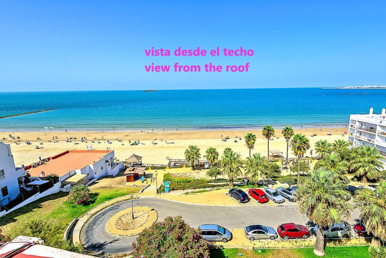 Ocean Sunset Beachfront House With Terraces El Puerto de Santa Maria Exterior photo
