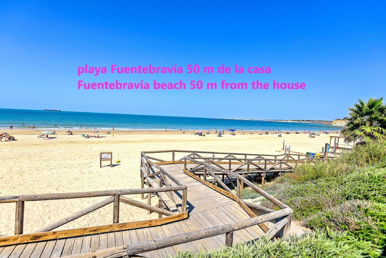 Ocean Sunset Beachfront House With Terraces El Puerto de Santa Maria Exterior photo
