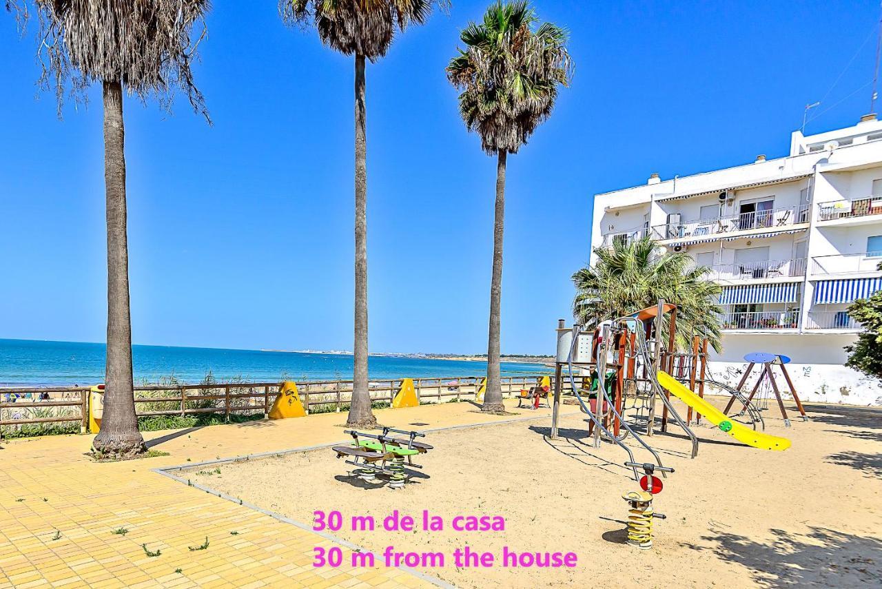 Ocean Sunset Beachfront House With Terraces El Puerto de Santa Maria Exterior photo
